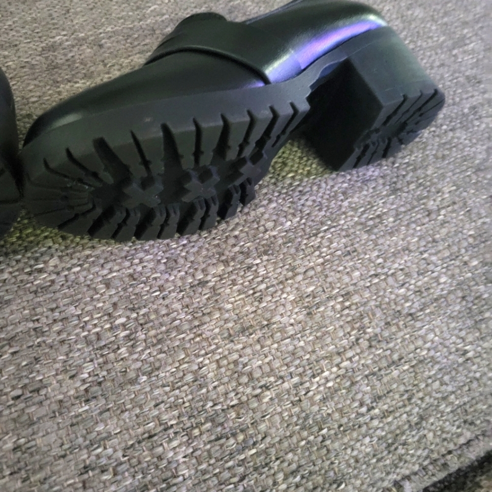 Soda black kids dress shoe